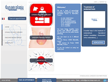 Tablet Screenshot of gynaecologysurgery.com